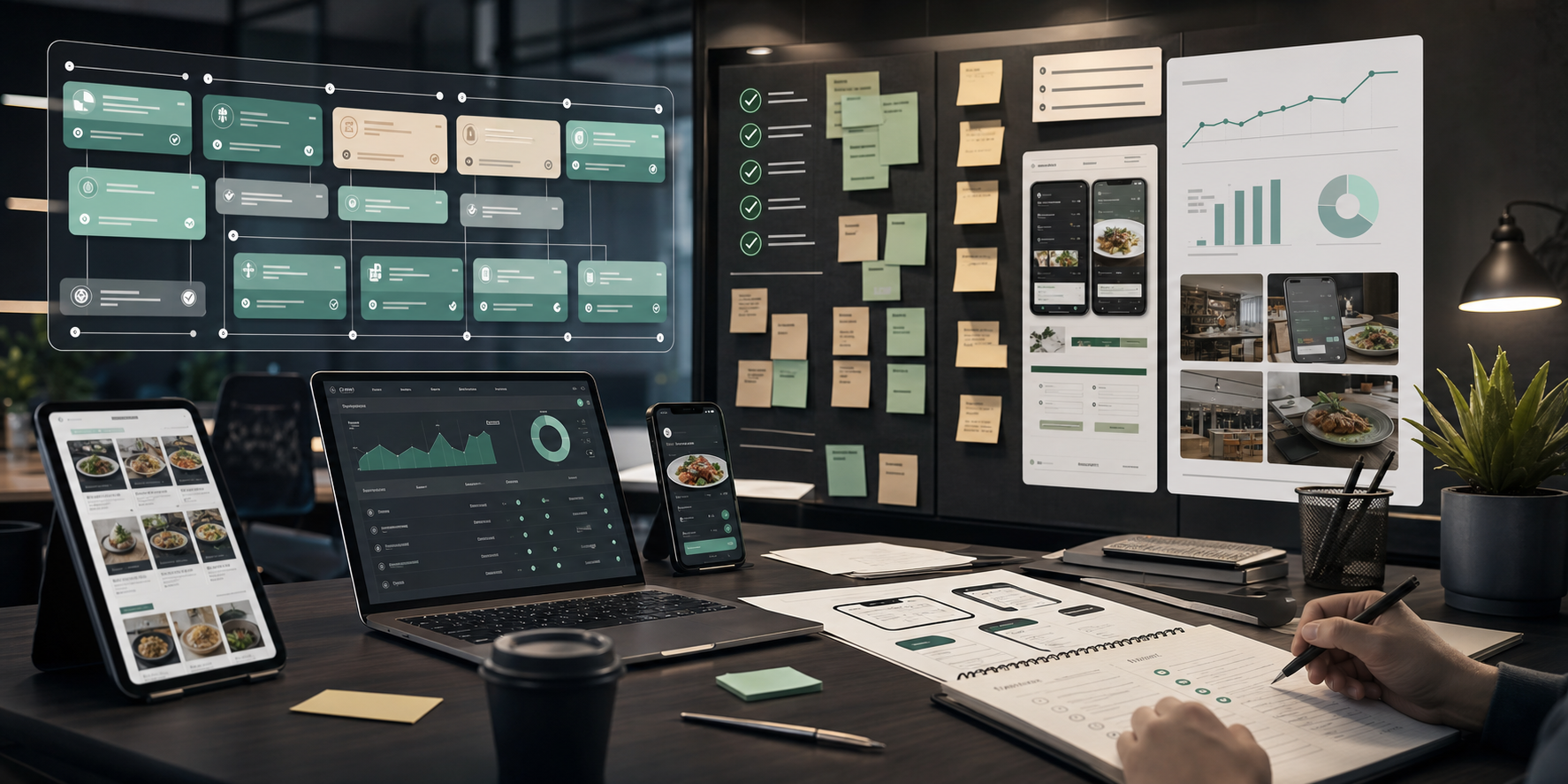 Generated project roadmap and planning workspace visual.